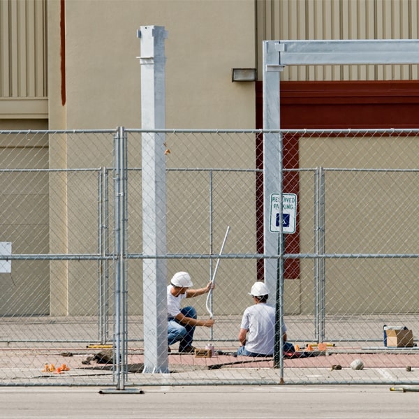 how much time can i lease the temporary fence for my building site or event in Overton